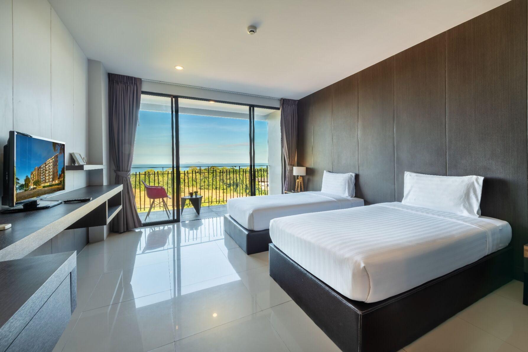 The Wind Hotel Bang Sare Exterior photo