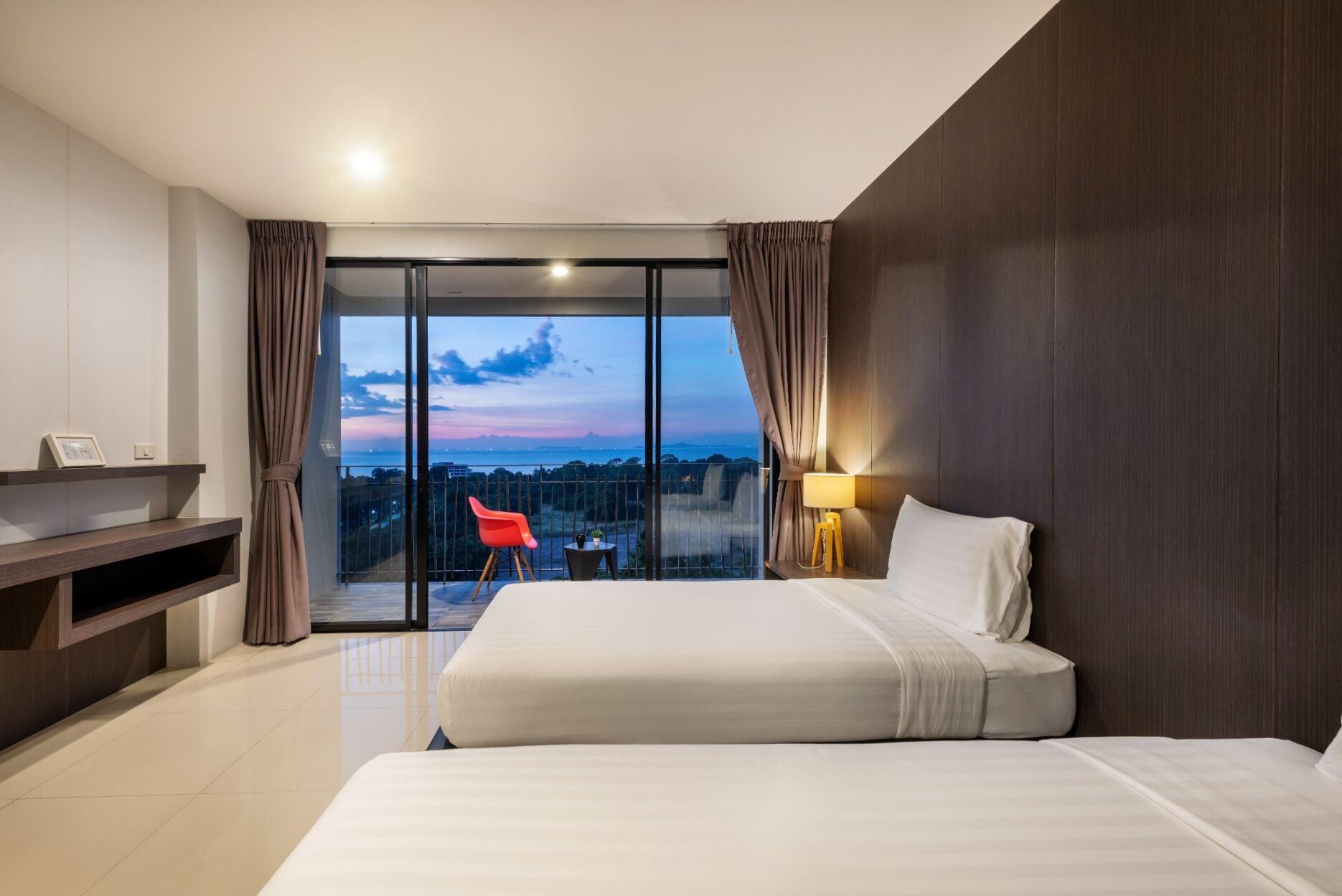 The Wind Hotel Bang Sare Exterior photo