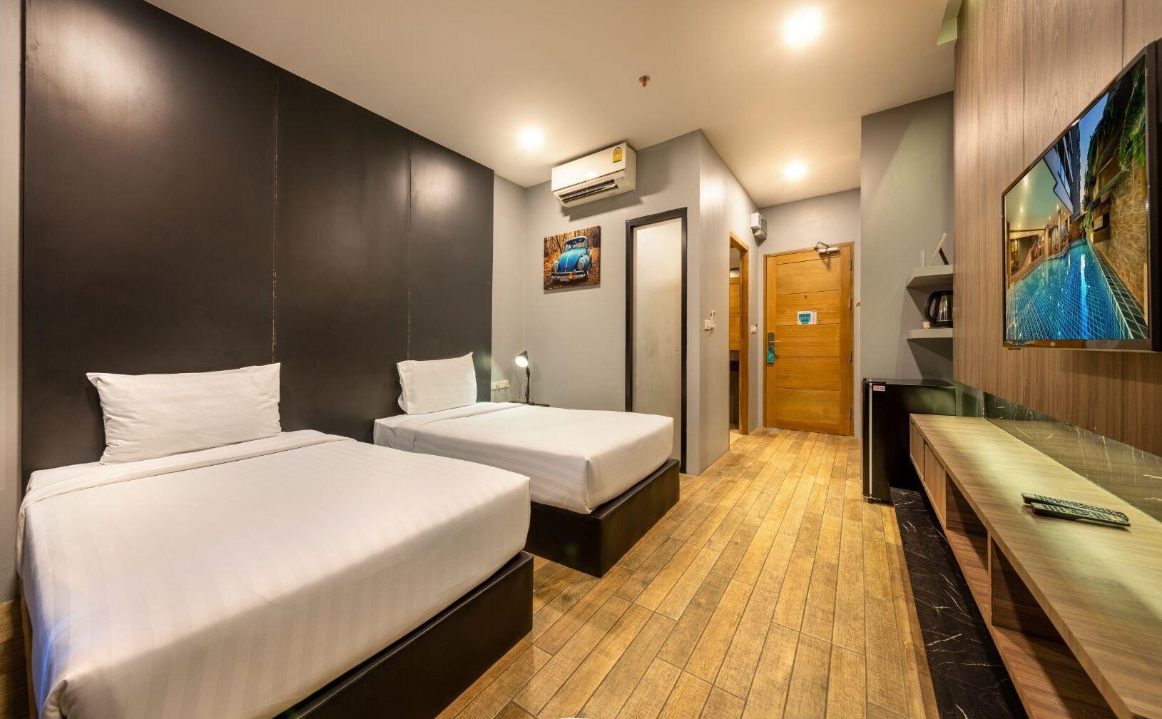 The Wind Hotel Bang Sare Exterior photo