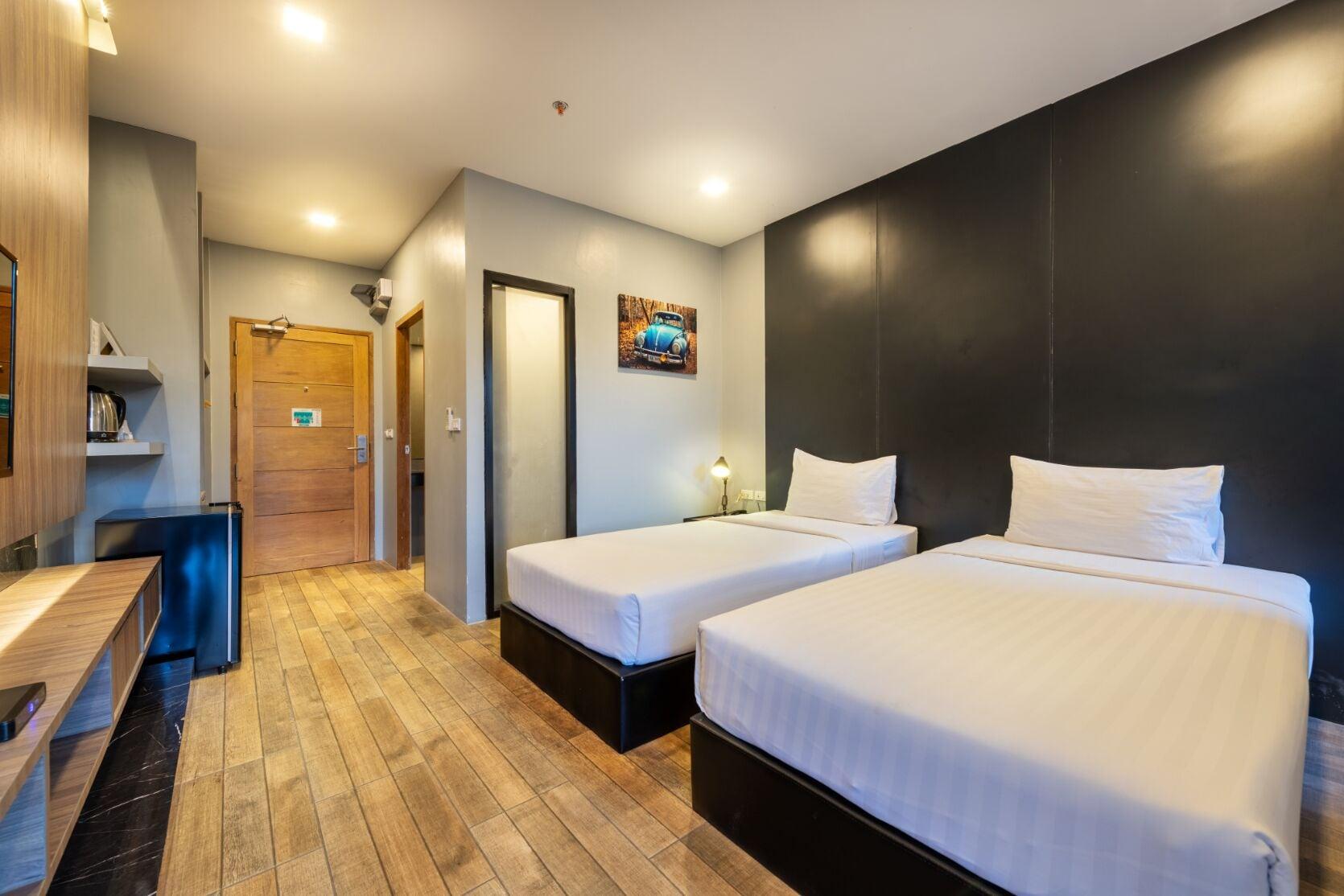 The Wind Hotel Bang Sare Exterior photo