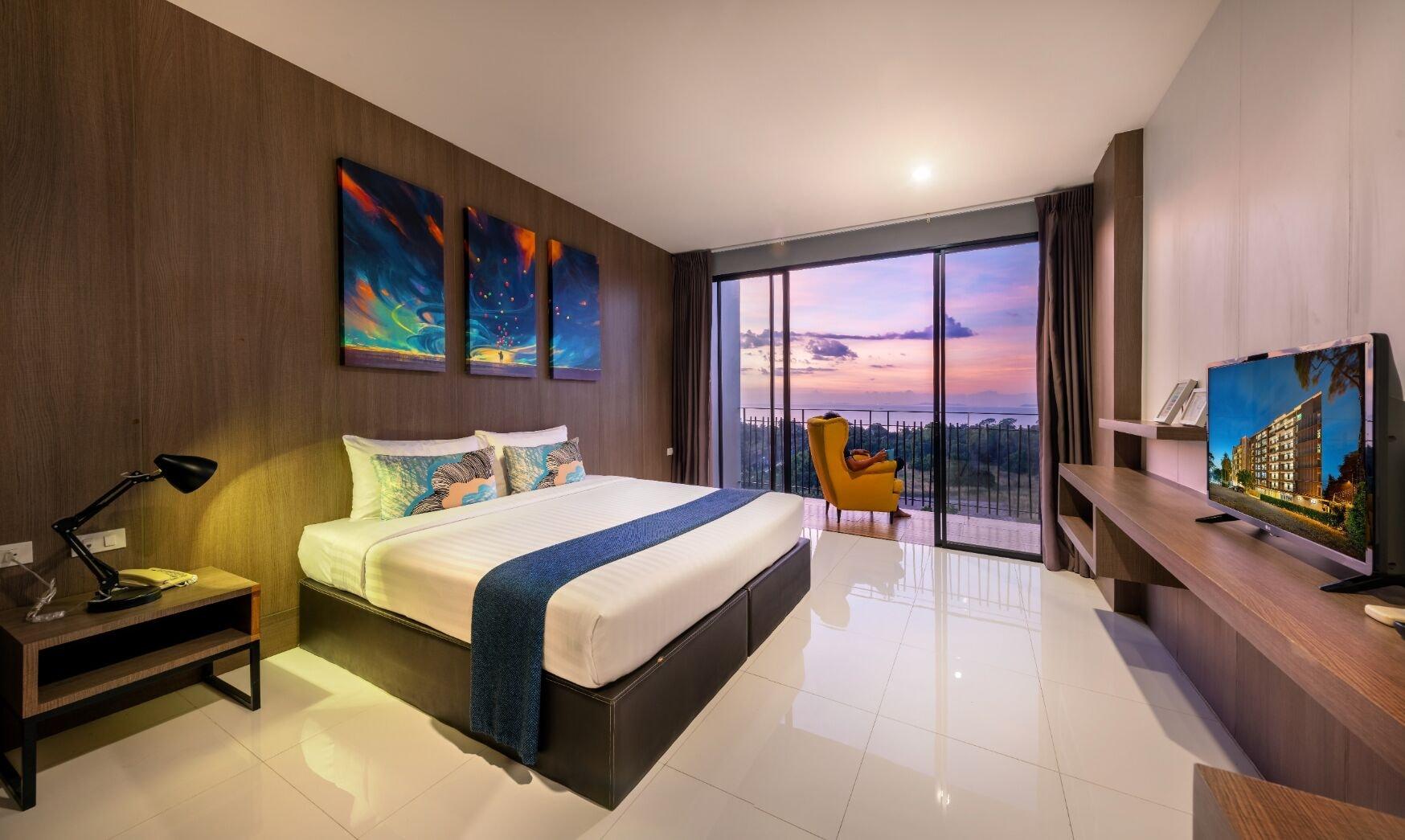 The Wind Hotel Bang Sare Exterior photo