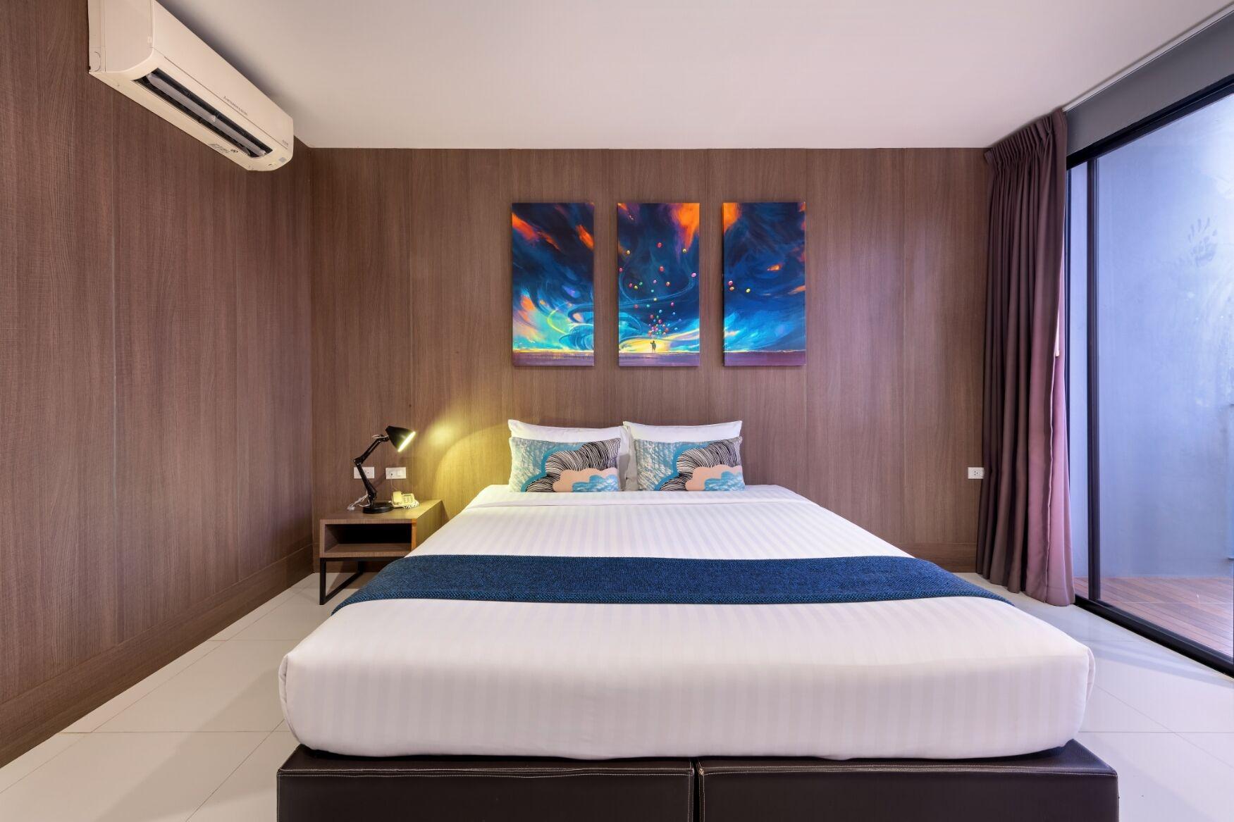 The Wind Hotel Bang Sare Exterior photo
