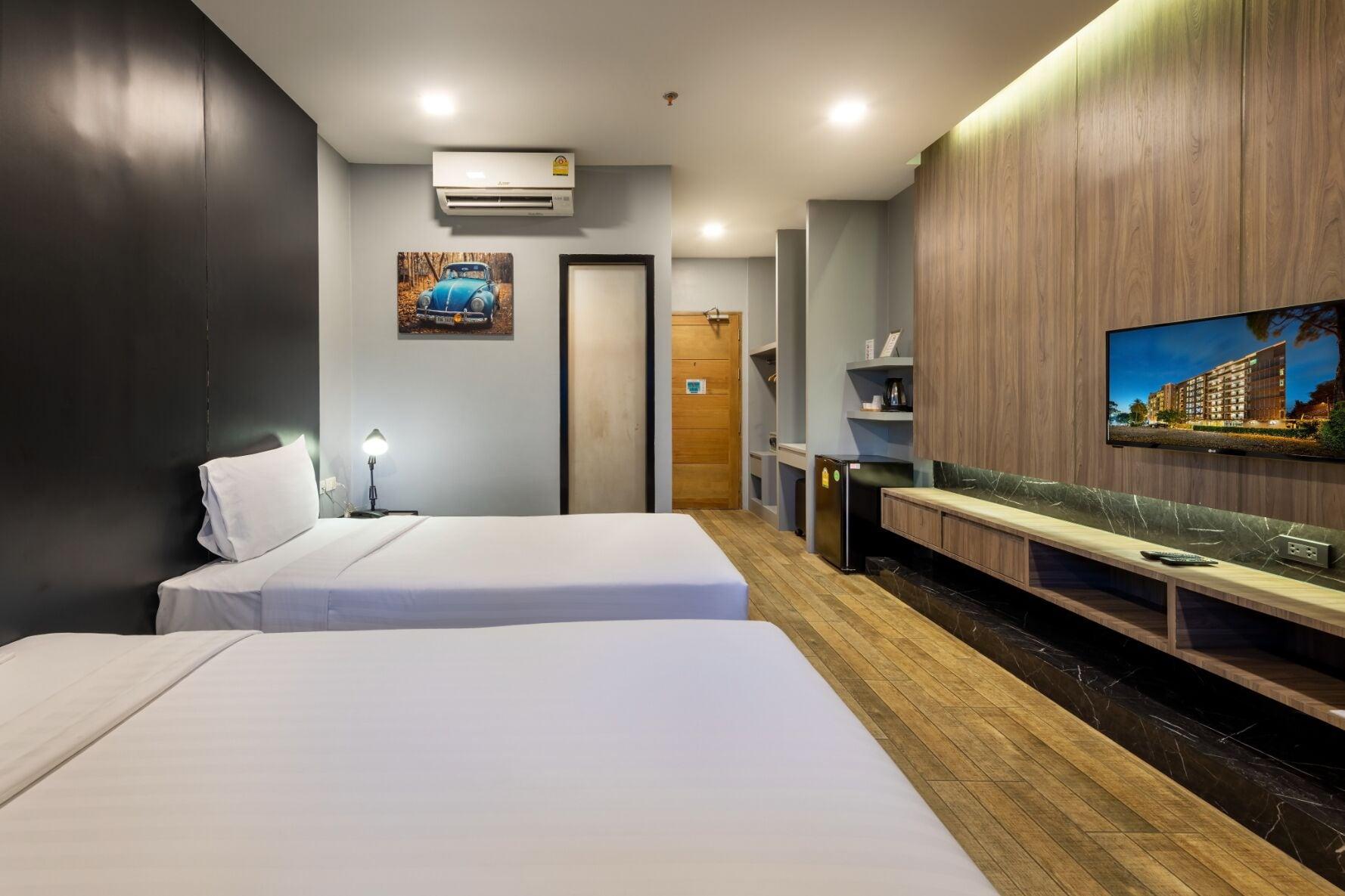 The Wind Hotel Bang Sare Exterior photo