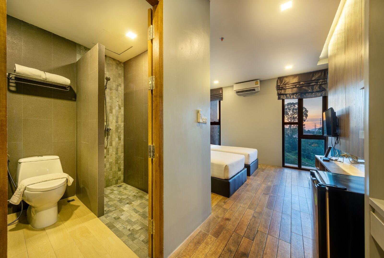 The Wind Hotel Bang Sare Exterior photo